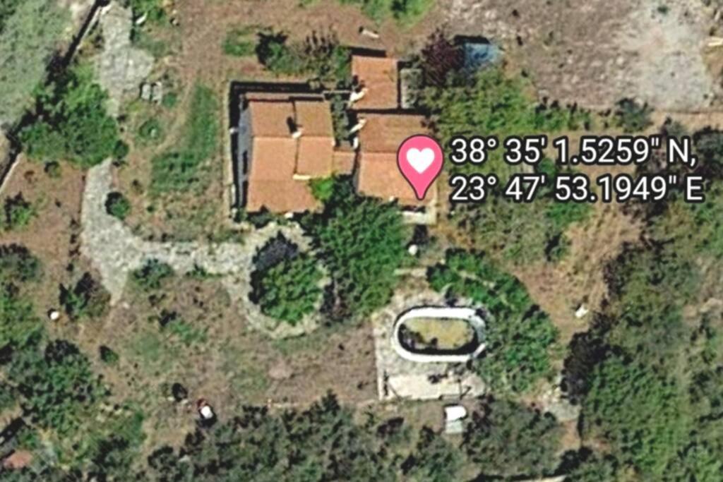 Vila Αρχοντικο Στουσ Προποδεσ Του Ορουσ Διρφυσ Loutsa  Exteriér fotografie